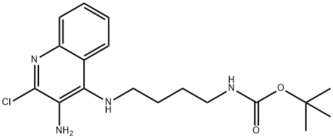 195711-95-6 Carbamic acid, N-[4-[(3-amino-2-chloro-4-quinolinyl)amino]butyl]-, 1,1-dimethylethyl ester