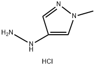 4-肼-1-甲基-1H-吡唑盐酸盐 结构式