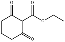 2,6-二氧代环己烷-1-甲酸乙酯, 195968-41-3, 结构式