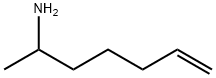 hept-6-en-2-amine 化学構造式