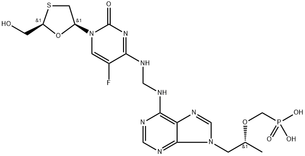 Emtricitabine Impurity 18 Struktur