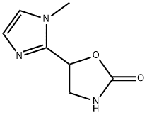 5-(1-methyl-1H-imidazol-2-yl)-1,3-oxazolidin-2-one,1967005-03-3,结构式