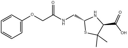 PhenoxyMethylpenicillin PotassiuM IMpurity F HCl Struktur