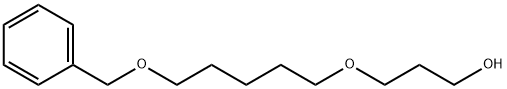 3-[[5-(Phenylmethoxy)pentyl]oxy]-1-propanol Struktur