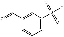 Benzenesulfonyl fluoride, 3-formyl- Structure