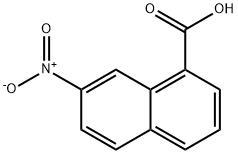 1-Naphthalenecarboxylic acid, 7-nitro-,1975-46-8,结构式