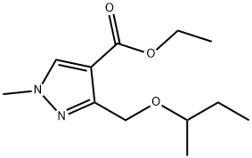 1975118-74-1 ethyl 3-(sec-butoxymethyl)-1-methyl-1H-pyrazole-4-carboxylate