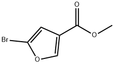 methyl 5-bromofuran-3-carboxylate Structure