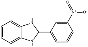 1H-Benzimidazole, 2,3-dihydro-2-(3-nitrophenyl)- Structure