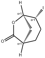 rel-(1R,4R,5R)-4-Iodo-6-oxabicyclo[3.2.1]octan-7-one Structure