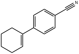 Benzonitrile, 4-(1-cyclohexen-1-yl)- 化学構造式