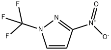 1H-Pyrazole, 3-nitro-1-(trifluoromethyl)- Structure