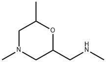 2-Morpholinemethanamine, N,4,6-trimethyl Structure