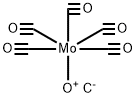 Molybdenum carbonyl (Mo(CO)5(OC)), (OC-6-22)- (9CI) 化学構造式