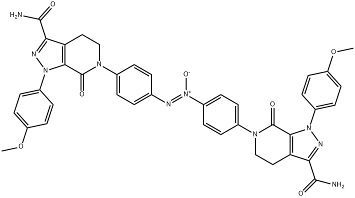 Apixaban Impurity 72 化学構造式