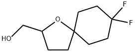 1-Oxaspiro[4.5]decane-2-methanol, 8,8-difluoro- Struktur