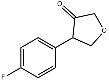 3(2H)-Furanone, 4-(4-fluorophenyl)dihydro- Struktur