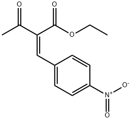 Butanoic acid, 2-[(4-nitrophenyl)methylene]-3-oxo-, ethyl ester, (2Z)- Structure