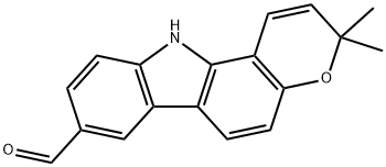 Murrastinine C 化学構造式