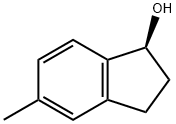 (S)-5-甲基-2,3-二氢-1H-茚-1-醇,201655-79-0,结构式