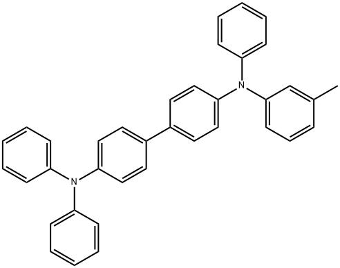 [1,1'-Biphenyl]-4,4'-diamine, N4-(3-methylphenyl)-N4,N4',N4'-triphenyl- 化学構造式
