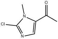 Ethanone, 1-(2-chloro-1-methyl-1H-imidazol-5-yl)- Structure