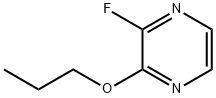 2-fluoro-3-propoxypyrazine Struktur
