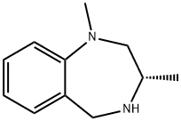 (3S)-1,3-dimethyl-2,3,4,5-tetrahydro-1H-1,4-benzodiazepine Structure