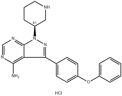 依鲁替尼中间体S型异构体, 2031255-22-6, 结构式