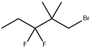Pentane, 1-bromo-3,3-difluoro-2,2-dimethyl- Struktur