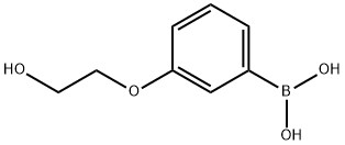 3-(2-Hydroxyethoxy)phenylboronic acid Struktur