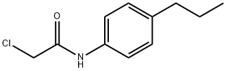 Acetamide, 2-chloro-N-(4-propylphenyl)- Structure