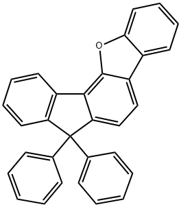 7H-Benzo[b]fluoreno[3,4-d]furan, 7,7-diphenyl-|7H-苯并[B]芴并[3,4-D]呋喃,7,7-二苯基 -