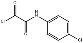 Acetyl chloride, 2-[(4-chlorophenyl)amino]-2-oxo- 结构式