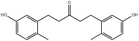 1,5-Bis(5-hydroxy-2-methylphenyl)pentan-3-one Structure