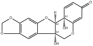 Pterocarpadiol A 化学構造式
