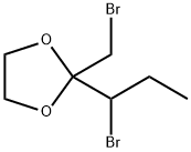 1,3-Dioxolane, 2-(bromomethyl)-2-(1-bromopropyl)-