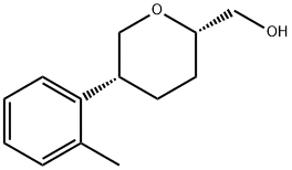 ((2S,5R)-5-(邻甲苯基)四氢-2H-吡喃-2-基)甲醇,2059915-59-0,结构式