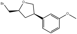 2059917-22-3 (2S,4R)-2-(溴甲基)-4-(3-甲氧基苯基)四氢呋喃