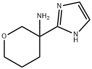 3-(1H-咪唑-2-基)四氢-2H-吡喃-3-胺,2059926-67-7,结构式