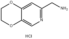 2H,3H-[1,4]dioxino[2,3-c]pyridin-7-ylmethanamine dihydrochloride Structure