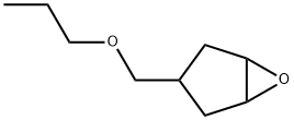 6-Oxabicyclo[3.1.0]hexane, 3-(propoxymethyl)- Struktur