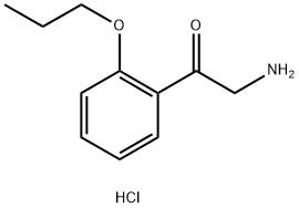 2-amino-1-(2-propoxyphenyl)ethan-1-one hydrochloride Structure
