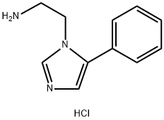 2-(5-phenyl-1H-imidazol-1-yl)ethan-1-amine dihydrochloride 结构式