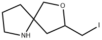 7-Oxa-1-azaspiro[4.4]nonane, 8-(iodomethyl)- Struktur