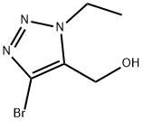 1H-1,2,3-Triazole-5-methanol, 4-bromo-1-ethyl- Structure