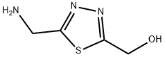 1,3,4-Thiadiazole-2-methanol, 5-(aminomethyl)-,2060044-94-0,结构式