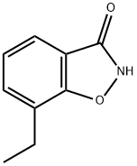 1,2-Benzisoxazol-3(2H)-one, 7-ethyl- Structure