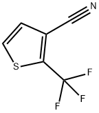 2-(trifluoromethyl)thiophene-3-carbonitrile Structure