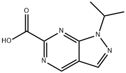 1-propan-2-ylpyrazolo[3,4-d]pyrimidine-6-carboxylic acid Structure
